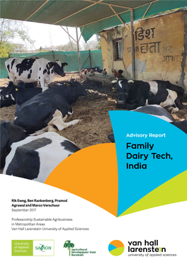 Advisory Report Family Dairy Tech, India