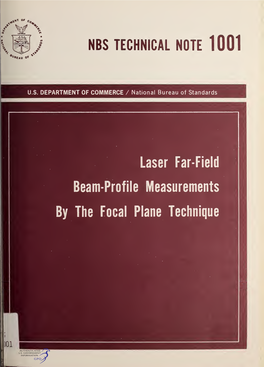 Laser Far-Field Beam-Profile Measurements by the Focal Plane Technique
