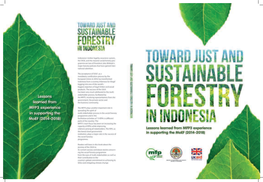 Toward Just and Sustainable Forestry in Indonesia