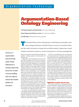 Argumentation-Based Ontology Engineering