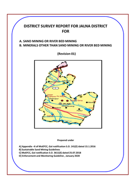 District Survey Report for Jalna District For