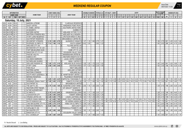 Weekend Regular Coupon 09/07/2021 10:26 1 / 11