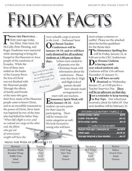 Friday Facts