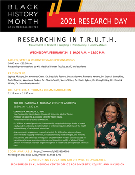 2021 Research Day