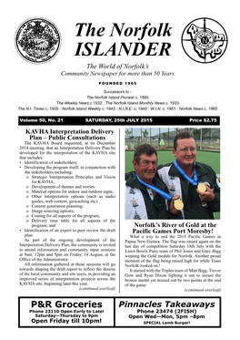 Norfolk Island Government Gazette