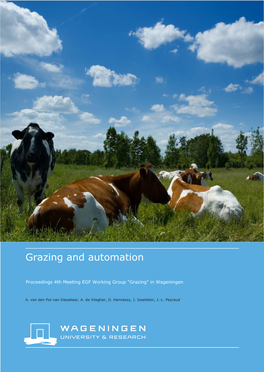 Grazing and Automation