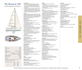 The Beneteau 343 Grid/Hull Liner of Directional Fiberglass/GRP for a Sheet Winches (1) 75 Amp Service Battery Strong, Stiff, Light Composite