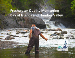 Freshwater Quality Monitoring Bay of Islands and Humber Valley