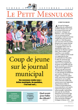 Coup De Jeune Sur Le Journal Municipal