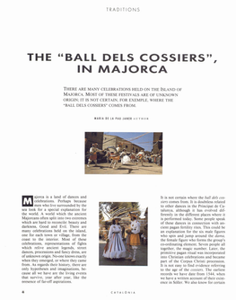 Ball Dels Cossiers" in Majorca