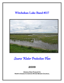 Witchekan Lake First Nation Source Water Protection Plan