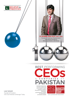 PERFORMING Ceos & COMPANIES of PAKISTAN