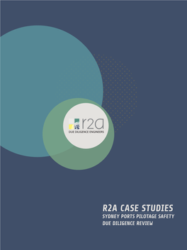 R2a Case Studies Sydney Ports Pilotage Safety Due Diligence Review Background Sydney Ports Pilotage Safety Due Diligence Review 01