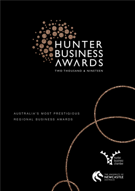 Hunter Business Awards Two Thousand & Nineteen