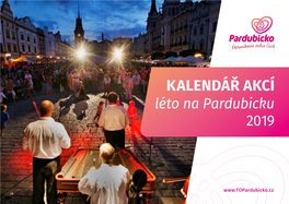 KALENDÁŘ AKCÍ Léto Na Pardubicku 2019