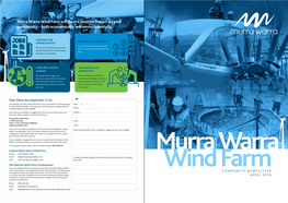 Murra Warra Wind Farm Will Have a Positive Impact on Your Community – Both Economically and Environmentally