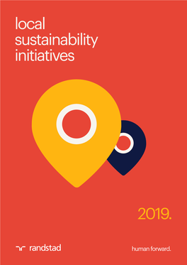 Local Sustainability 2019. Initiatives