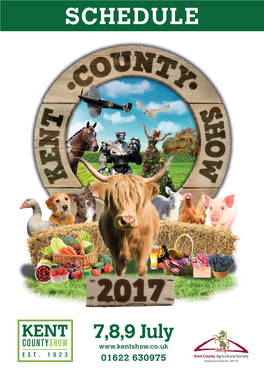 Official Schedule of the Eighty Eighth Kent County Show