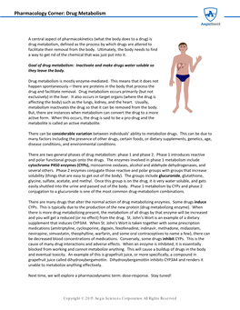 Drug Metabolism