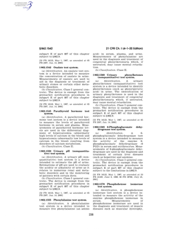 21 CFR Ch. I (4–1–20 Edition) § 862.1542