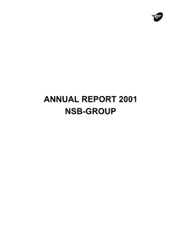 Annual Report 2001 Nsb-Group