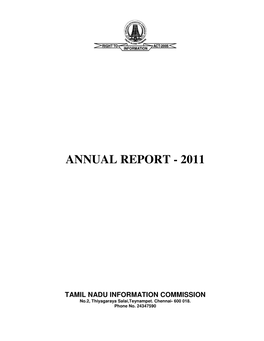 Annual Report - 2011