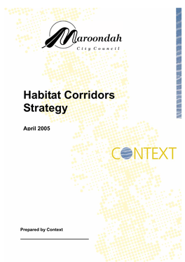 Habitat Corridors Strategy