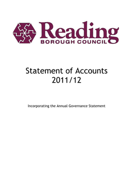Statement of Accounts 2011/12