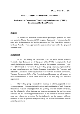 LVAC Paper No. 3-2015