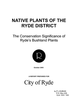 Native Plants in Ryde