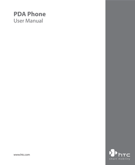 HTC Tytn II Manual