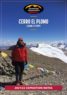 Cerro El Plomo Trip Notes 2021/22