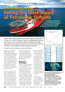 Dating the Finer Aspect of Petroleum Systems