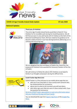 Age Friendly Ireland Newsletter 07072020