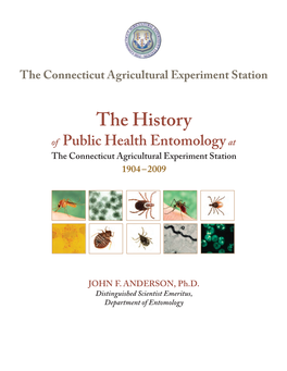 The History of Public Entomology at the Connecticut Agricultural