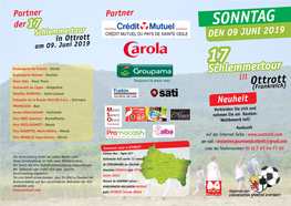 Sonntag 17 Schlemmertour Crédit Mutuel Du Pays De Sainte Odile Den 09 Juni 2019 in Ottrott Am 09