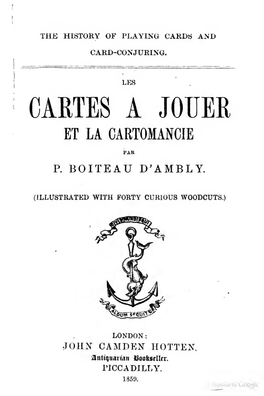 Les Cartes a Jouer Et La Cartomancie