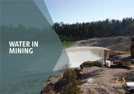 WATER in MINING Cover Image Image Courtesy of Earth Systems