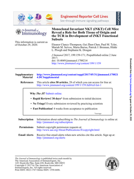 Monoclonal Invariant