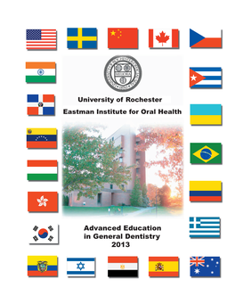 Advanced Education in General Dentistry 2013 2 Yearbook AEGD 2 0 1 3