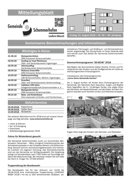 Schemmerhofen MTB KW 35 2018