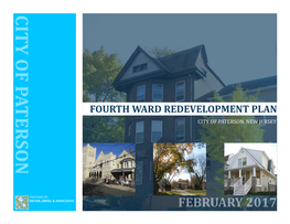 Fourth Ward Redevelopment Plan City of Paterson, New Jersey