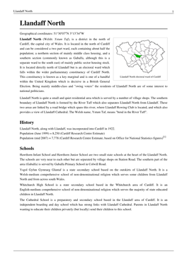 Llandaff North 1 Llandaff North