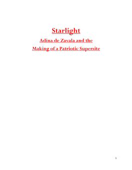 View the Script for Adina De Zavala