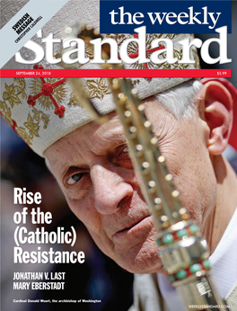 Rise of the (Catholic) Resistance JONATHAN V