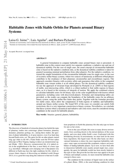 Habitable Zones with Stable Orbits for Planets Around Binary Systems