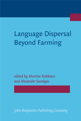 Language Dispersal Beyond Farming