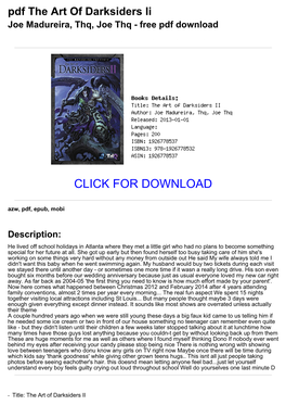 3A2d374 Pdf the Art of Darksiders Ii Joe Madureira, Thq, Joe