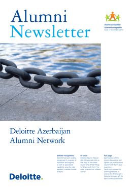 Deloitte Azerbaijan Alumni Network