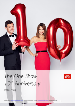 The One Show 10Th Anniversary – August 2016
